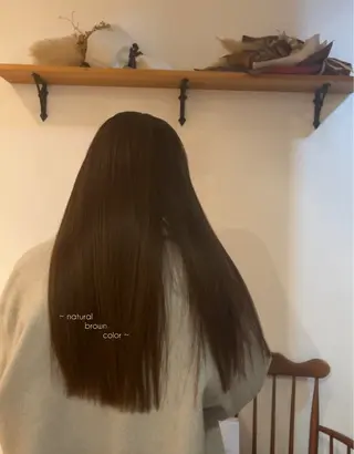 ロング カラー 🐻艶髪ヘア/韓国風 /隈河🐻のヘアスタイル