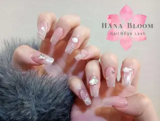 ネイル Hana Bloom Nail💜Akiのネイルデザイン