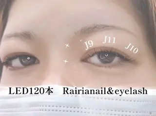 マツエク・マツパ Rairia nail & eyelash所属・Rairia🎀 eyelashのマツエク・マツパデザイン