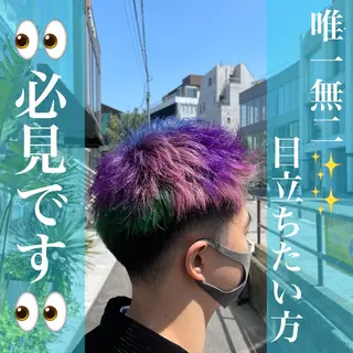 ロング カラー メンズ 柔らかカラー/ レイヤーYUTO🧋のヘアスタイル