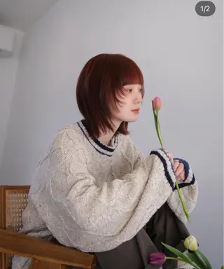 ショート 美髪矯正/パーマ まむのヘアスタイル