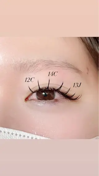 マツエク・マツパ salon Bellのマツエク・マツパデザイン