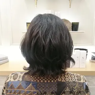 ミディアム カラー AUBE HAIR shinjuku所属・🌺夏の褒められヘア 🌺 NAO のヘアスタイル