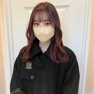 ロング カラー arisa/暖色 /伏見/レイヤーのヘアスタイル