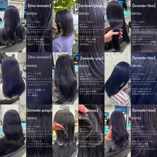 ロング カラー ヘアアレンジ 艶カラー/ハイトーン /レイヤーカットのヘアスタイル