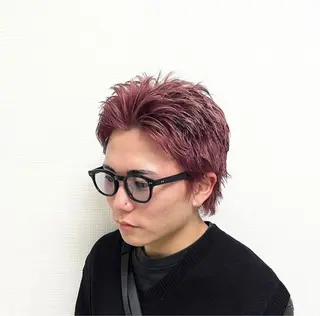 ショート カラー パーマ メンズ 🔥メンズ 特化🔥菊水皐暉🔥のヘアスタイル