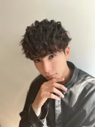 ショート パーマ メンズ メンズStylist 山根慧のヘアスタイル
