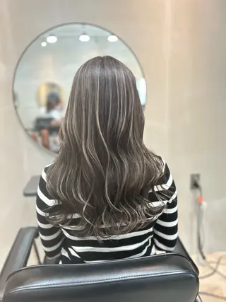 ロング カラー lafith hair leco所属・西金 徹のヘアスタイル