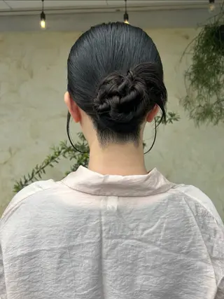 ヘアアレンジ 有岡 陽菜のヘアスタイル