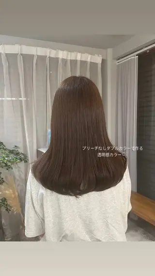 ロング カラー cipre あゆみのヘアスタイル