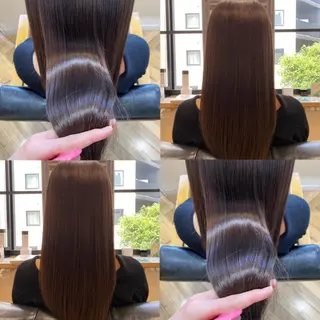 ロング 艶カラー/韓国顔周り 🎀mamiのヘアスタイル