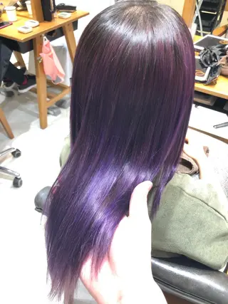 ロング カラー 🌟イメチェン美容師 🌟清水 大輝のヘアスタイル