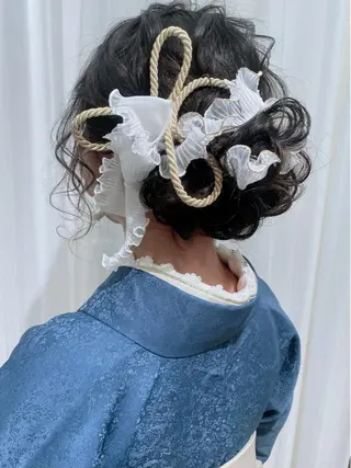 ロング ヘアアレンジ セットサロン      ラフテル所属・大阪/ヘアアレンジ /似合わせset💐のヘアスタイル