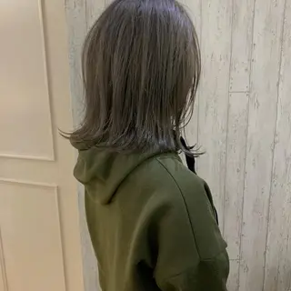 カラー 本町/新町/心斎橋 透明感カラーSANCのヘアスタイル