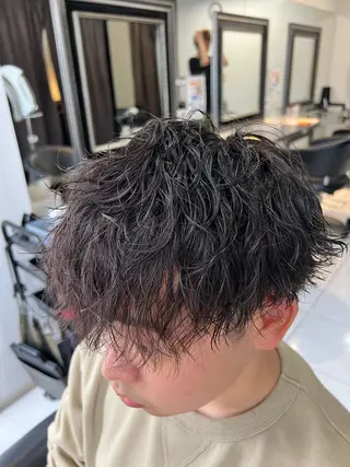 パーマ メンズ パーマ特化美容師 茂木広幸のヘアスタイル