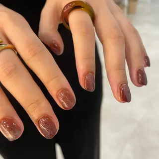 ネイル ゆびノさき茨木店 ニュアンス/アートのネイルデザイン