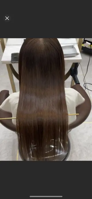 ロング 💖しの💖韓国ヘア レイヤーカットのヘアスタイル