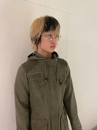 ショート メンズ 前田 海耀のヘアスタイル