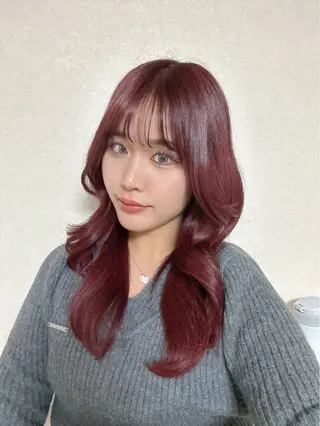 ロング カラー 頓所 大昂のヘアスタイル