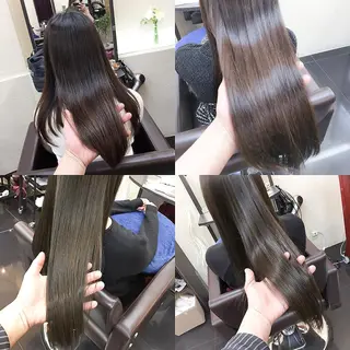 セミロング 髪質改善&韓国風特化 型サロン ミシェリーのヘアスタイル