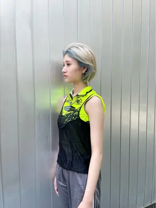 ショート sea's所属・ヒラカホ/矢場町/ ブリーチ/似合わせのヘアスタイル