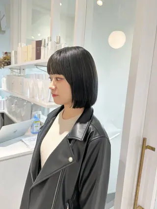 ショート カラー お洒落パーマ/ 艶カラー/michiのヘアスタイル