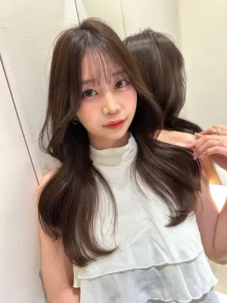 ロング カラー 《髪質改善✖️オリー ブ🧸》小嶋拓也のヘアスタイル