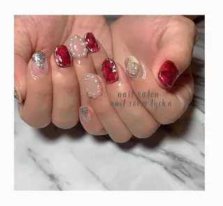 ネイル ﾈｲﾙﾙｰﾑﾘｯｶ 𝐦𝐚𝐲𝐮のネイルデザイン