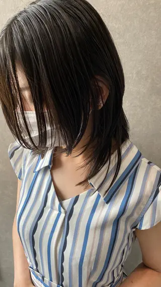 ミディアム カラー Bianca所属・Bianca  代表 硲　貴亮【東武練馬】のヘアスタイル