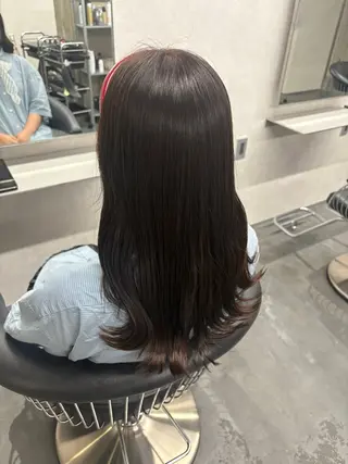 カラー ofF elua所属・中川 穂乃果のヘアスタイル