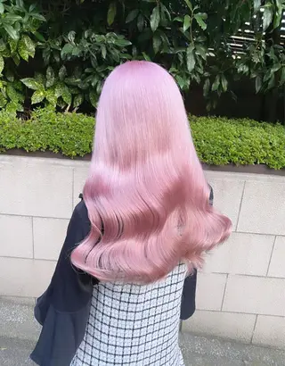 ロング カラー ヘアアレンジ メンズ キッズ マツエク・マツパ SALOWIN所属・ハイトーン美容師 MASATOのヘアスタイル