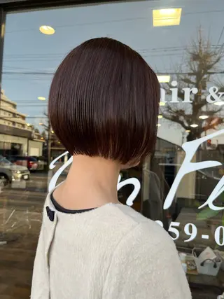 ショート Un Fleur所属・立野 希沙のヘアスタイル