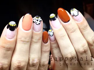 ショート ミディアム セミロング ロング ネイル Happy Nailのネイルデザイン