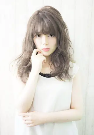 セミロング 北本/髪質改善/店長 岩渕 元気のヘアスタイル