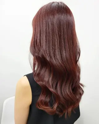 ロング カラー mulum hairdressing所属・代表/淀屋/髪質改善 ダメージレスカラー✨のヘアスタイル