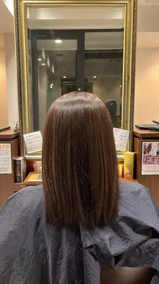 セミロング 😎オシャレ度急上昇 😎ゆうきのヘアスタイル