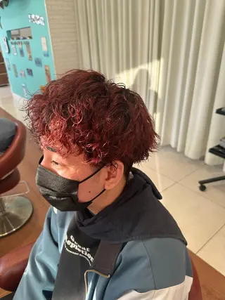 パーマ メンズ ☆あつみ☆ soen  天神店のヘアスタイル