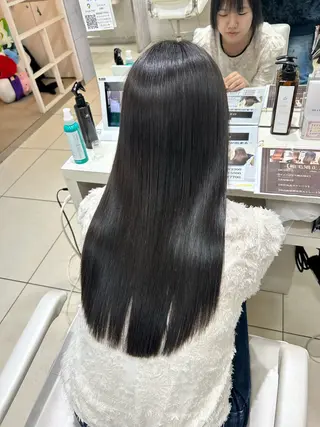 ロング 【髪質改善カラー】 瀧田嵐士🇰🇷のヘアスタイル