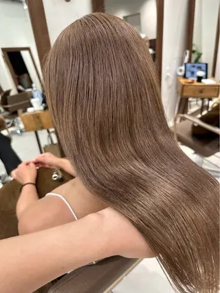 ロング カラー ハイトーン/エクステ /🎀YUINA🎀のヘアスタイル