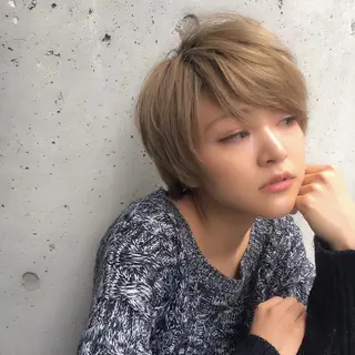 ショート カラー メンズ メンズ特化/ パーマChihoのヘアスタイル
