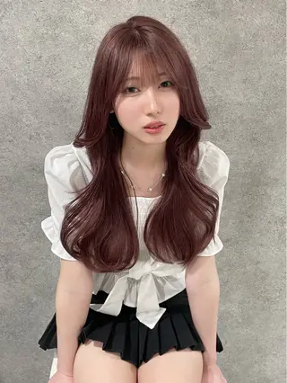 ロング カラー 木村紅都 /透明感艶カラーのヘアスタイル