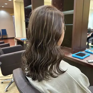 セミロング 韓国メンズヘア 田城伶治のヘアスタイル