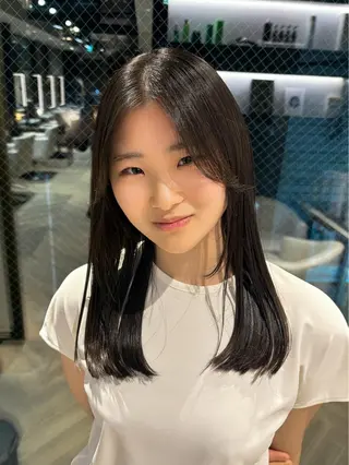 ロング backstage青山店所属・山中 あるのヘアスタイル