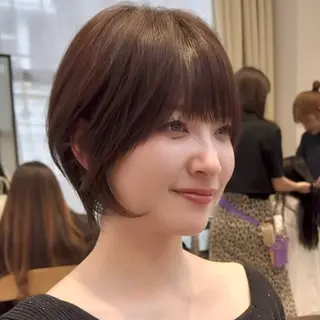 ショート 無料ショートモデル 募集中/ユッティーのヘアスタイル