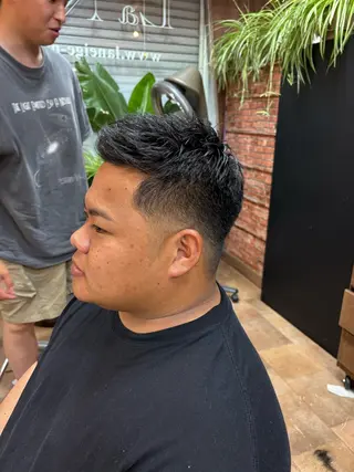 ショート ヘアアレンジ メンズ La Neige所属・【メンズ専門 モデル募集中】のヘアスタイル