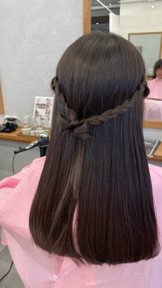 セミロング 澤田 真凛のヘアスタイル