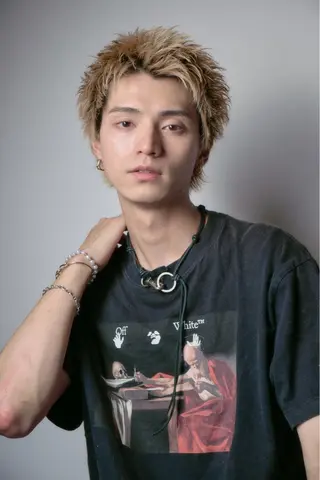 ショート カラー メンズ 曲がる縮毛矯正 メンズ特化/鈴木美璃のヘアスタイル