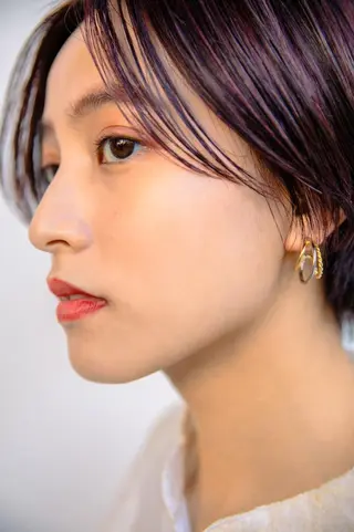 ショート カラー CLAN クランのヘアスタイル