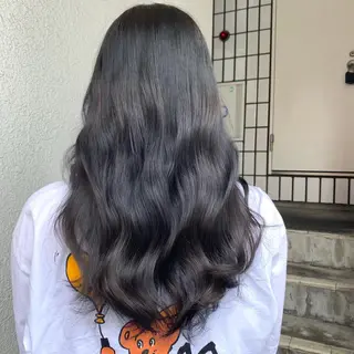 ロング カラー ✨️美髪矯正×似合わ せ艶カラー✨藤田透のヘアスタイル