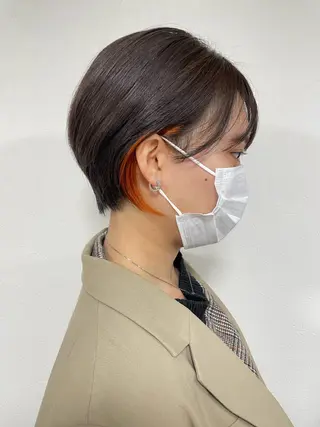 ショート 艶髪カラー& トリートメント　松村のヘアスタイル